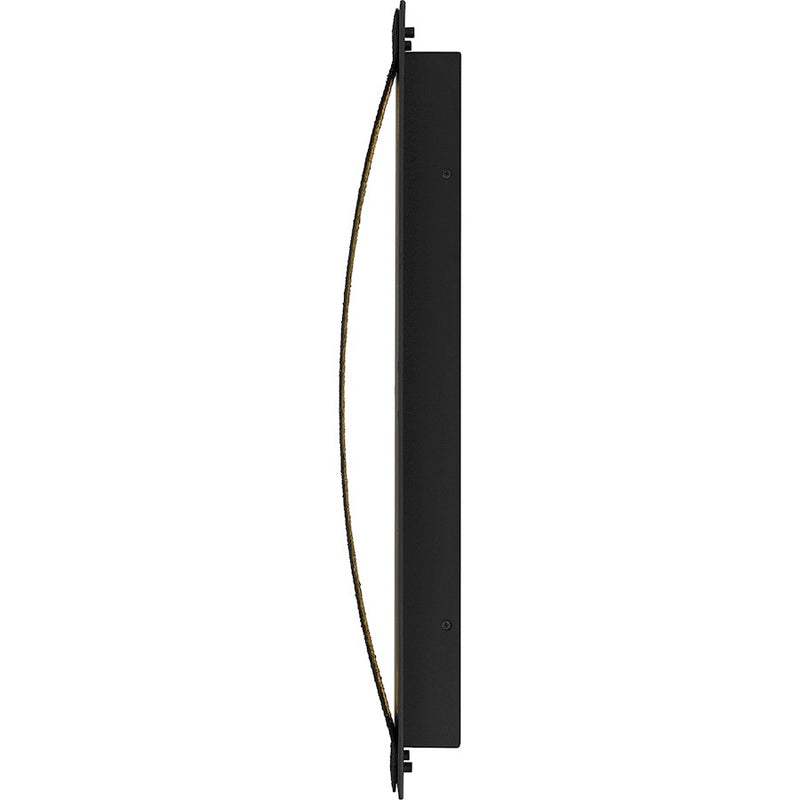 Quoizel Onyx LED 7" Outdoor Lantern, Earth Black