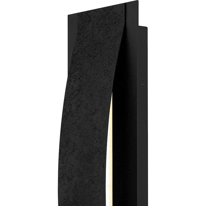 Quoizel Onyx LED 7" Outdoor Lantern, Earth Black