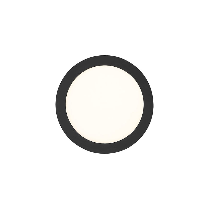 Quoizel 7.5" Outskirt Flush Mount, Oil Rubbed Bronze