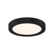 Quoizel 7.5" Outskirt Flush Mount, Oil Rubbed Bronze