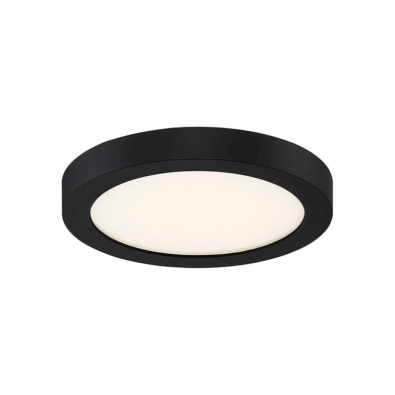 Quoizel 7.5" Outskirt Flush Mount, Oil Rubbed Bronze