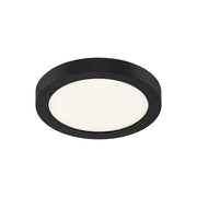 Quoizel 7.5" Outskirt Flush Mount, Oil Rubbed Bronze