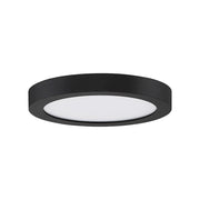 Quoizel 7.5" Outskirt Flush Mount, Oil Rubbed Bronze