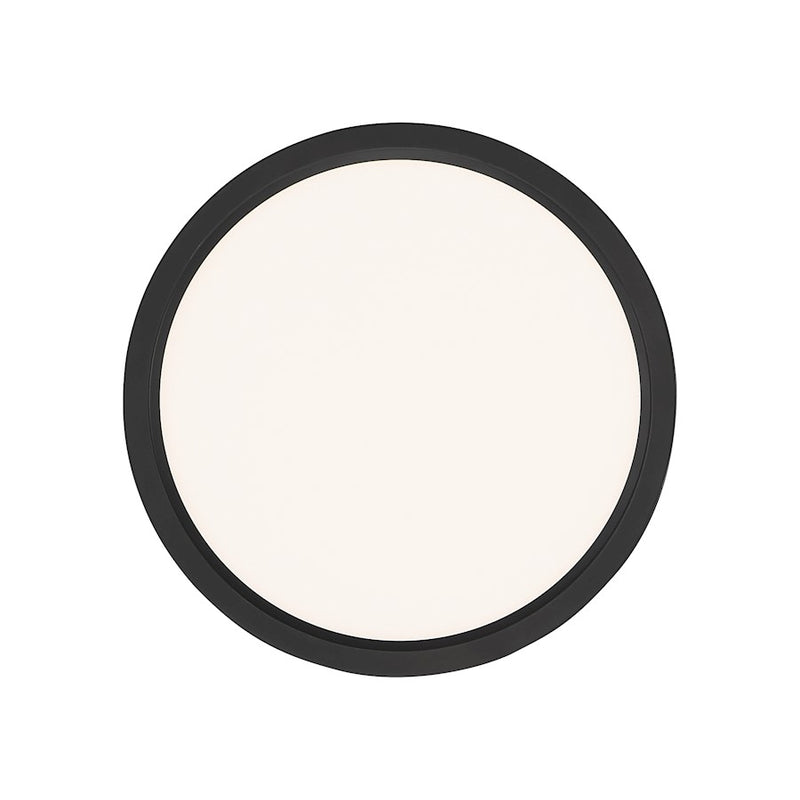 Quoizel 11" Outskirt Flush Mount, Oil Rubbed Bronze