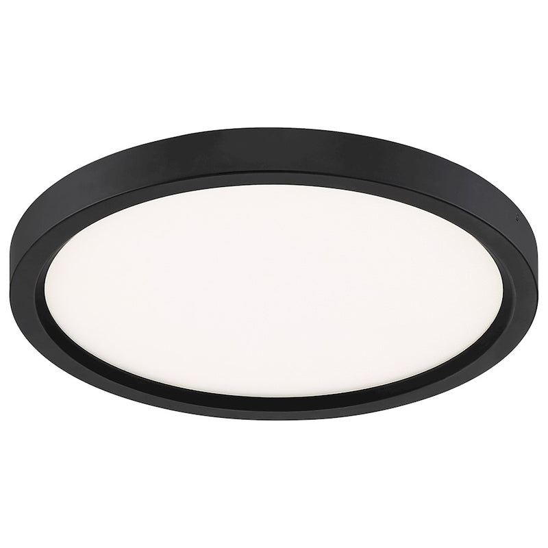 Quoizel 11" Outskirt Flush Mount, Oil Rubbed Bronze