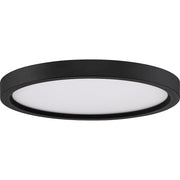 Quoizel 11" Outskirt Flush Mount, Oil Rubbed Bronze