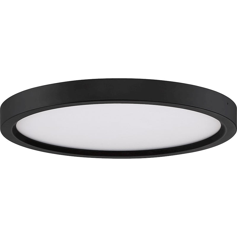 Quoizel 11" Outskirt Flush Mount, Oil Rubbed Bronze