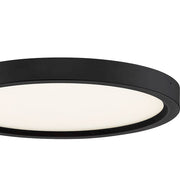 Quoizel 11" Outskirt Flush Mount, Oil Rubbed Bronze
