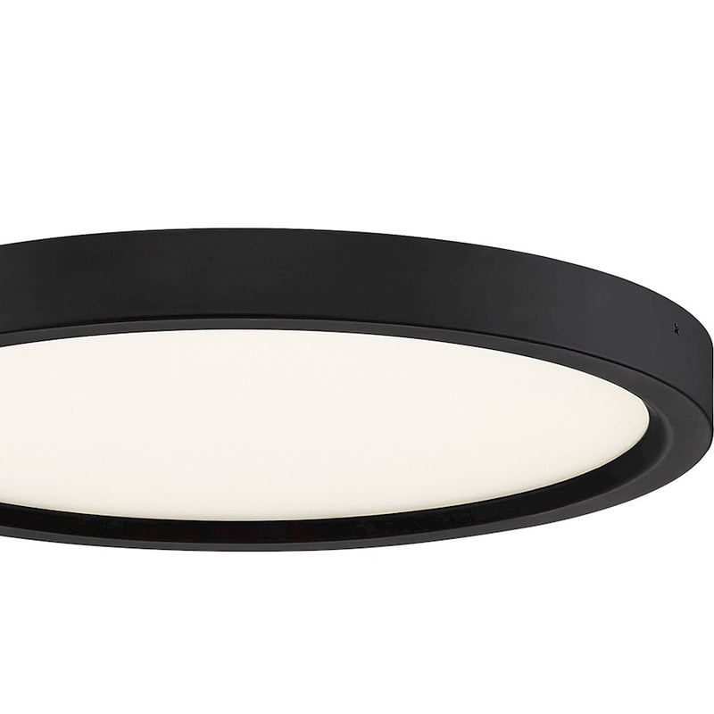 Quoizel 11" Outskirt Flush Mount, Oil Rubbed Bronze