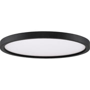 Quoizel 15" Outskirt Flush Mount, Oil Rubbed Bronze