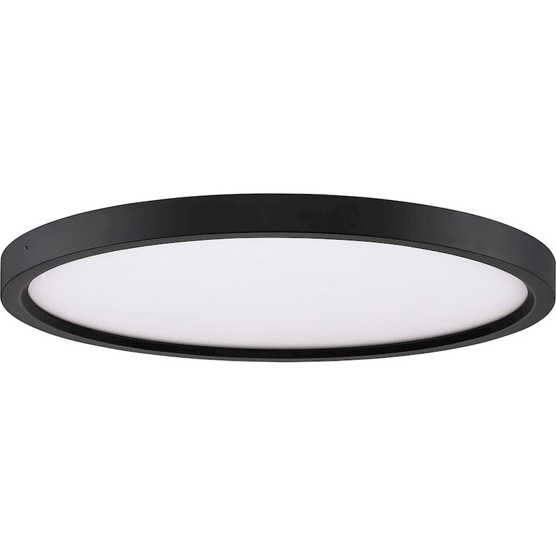 Quoizel 15" Outskirt Flush Mount, Oil Rubbed Bronze