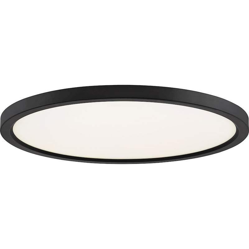 Quoizel 20" Outskirt Flush Mount, Oil Rubbed Bronze