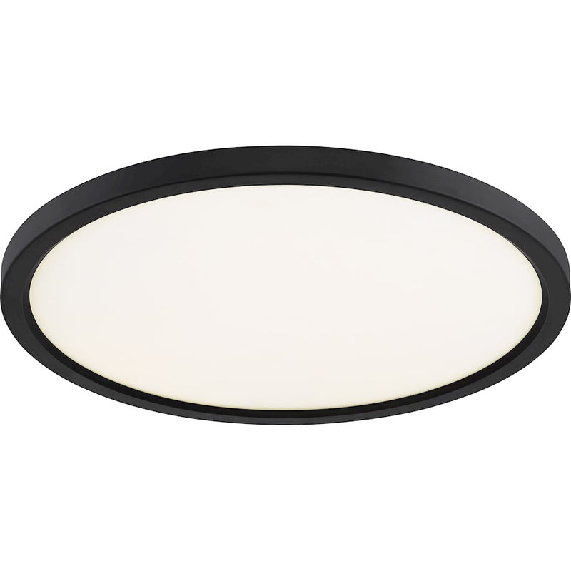 Quoizel 20" Outskirt Flush Mount, Oil Rubbed Bronze
