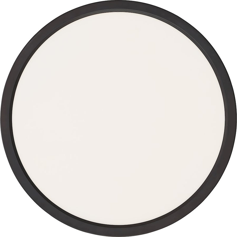 Quoizel 20" Outskirt Flush Mount, Oil Rubbed Bronze