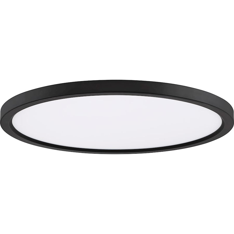 Quoizel 20" Outskirt Flush Mount, Oil Rubbed Bronze