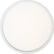 Quoizel Outskirts 20in Square LED Flush Mount | Modern Matte White Aluminum and White Acrylic | Kitchen & Hallway | 20 x 20 x 1 in | Model OST1720W