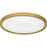 Quoizel Outskirts LED 15" Flush Mount, Gold/Alabaster Acrylic