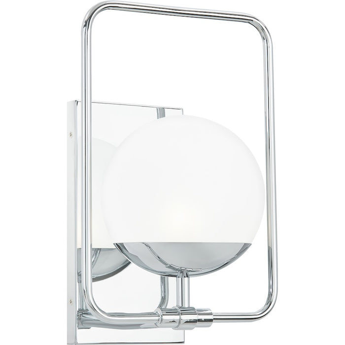 Quoizel Padgett 1 Light Wall Sconce, Polished Chrome