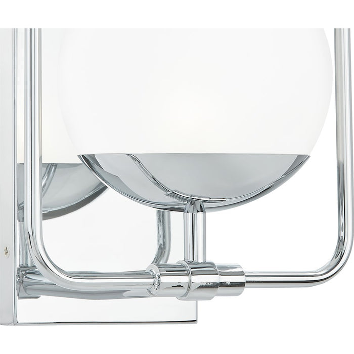 Quoizel Padgett 1 Light Wall Sconce, Polished Chrome