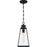 Quoizel Paxton 1 Light 7" Outdoor Lantern, Matte Black