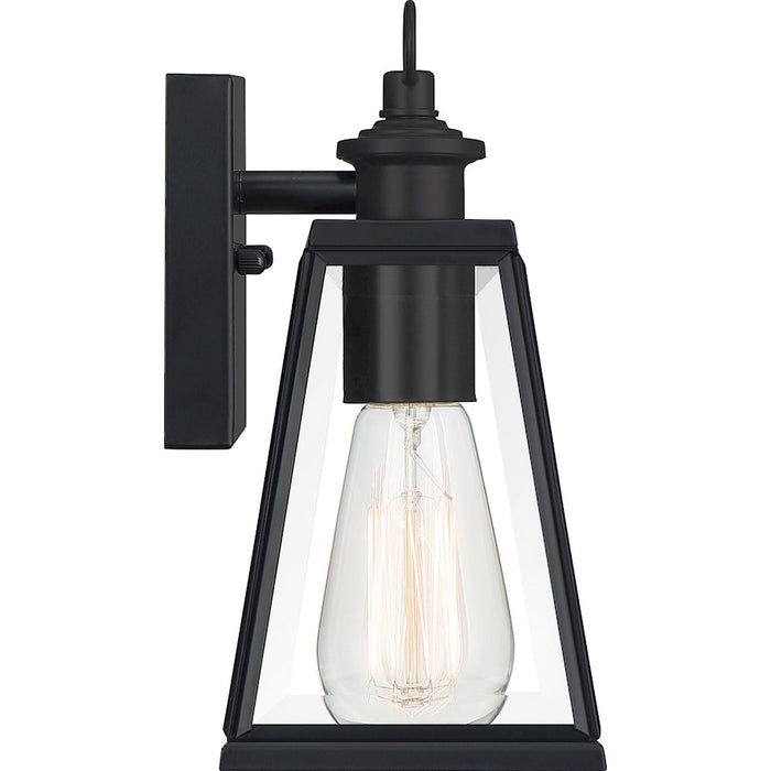 Quoizel Paxton 1 Light 4" Outdoor Lantern, Matte Black