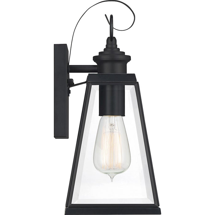 Quoizel Paxton 1 Light 5" Outdoor Lantern, Matte Black
