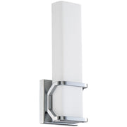 Quoizel Platinum Collection Axis Bath Light, 1 Light, Polished Chrome