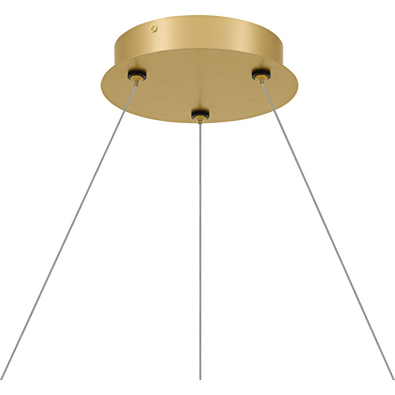 Quoizel Aurelia Light Chandelier, Soft Gold/White Swirl Glass