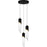 Quoizel Alys 3Light Pendant, Matte Black/Alabaster Glass - PCAYS1810MBK