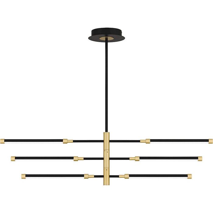 Quoizel Azalea LED Island Light, Matte Black