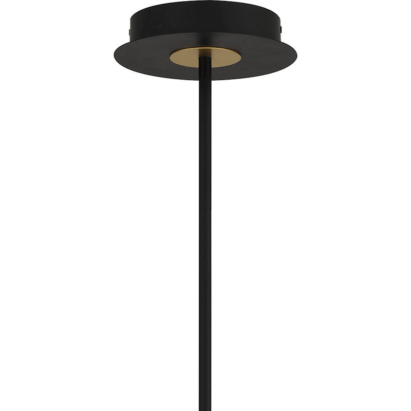 Quoizel Azalea LED Island Light, Matte Black