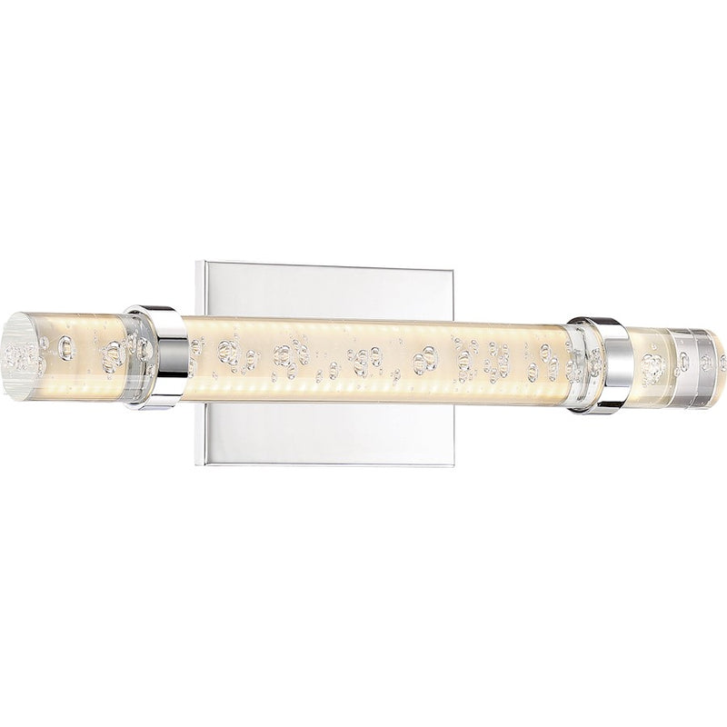 Quoizel Platinum Bracer Bath Light, Polished Chrome
