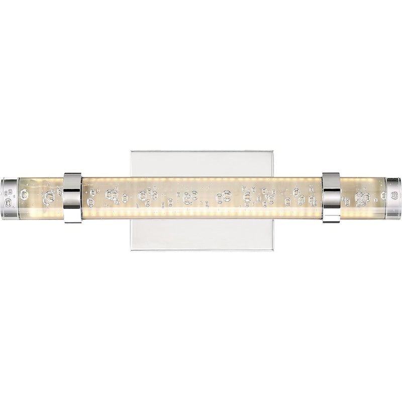 Quoizel Platinum Bracer Bath Light, Polished Chrome
