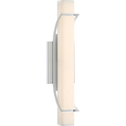 Quoizel Platinum Blade 1 Light Vanity Light, Polished Chrome