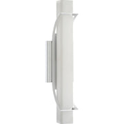 Quoizel Platinum Blade 1 Light Vanity Light, Polished Chrome