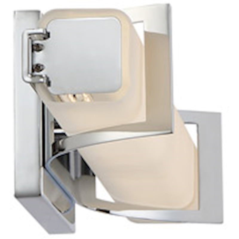 Quoizel Platinum Blade 1 Light Vanity Light, Polished Chrome