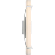 Quoizel Platinum Blade 1 Light Vanity Light, Polished Chrome