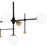 Quoizel Blaire LED Island Light, Matte Black/Opal Etched