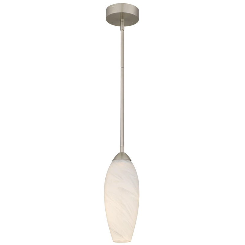 Quoizel Burnett Integrated LED Brushed Nickel, Brushed Nickel - PCBUR1505BN