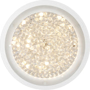 Quoizel Platinum Blaze Flush Mount, 17W LED, Polished Chrome