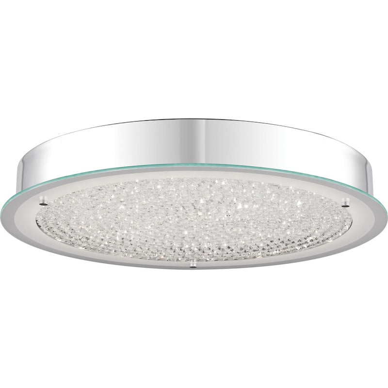 Quoizel Blaze Flush Mount, Polished Chrome