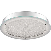Quoizel Blaze Flush Mount, Polished Chrome