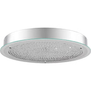Quoizel Blaze Flush Mount, Polished Chrome