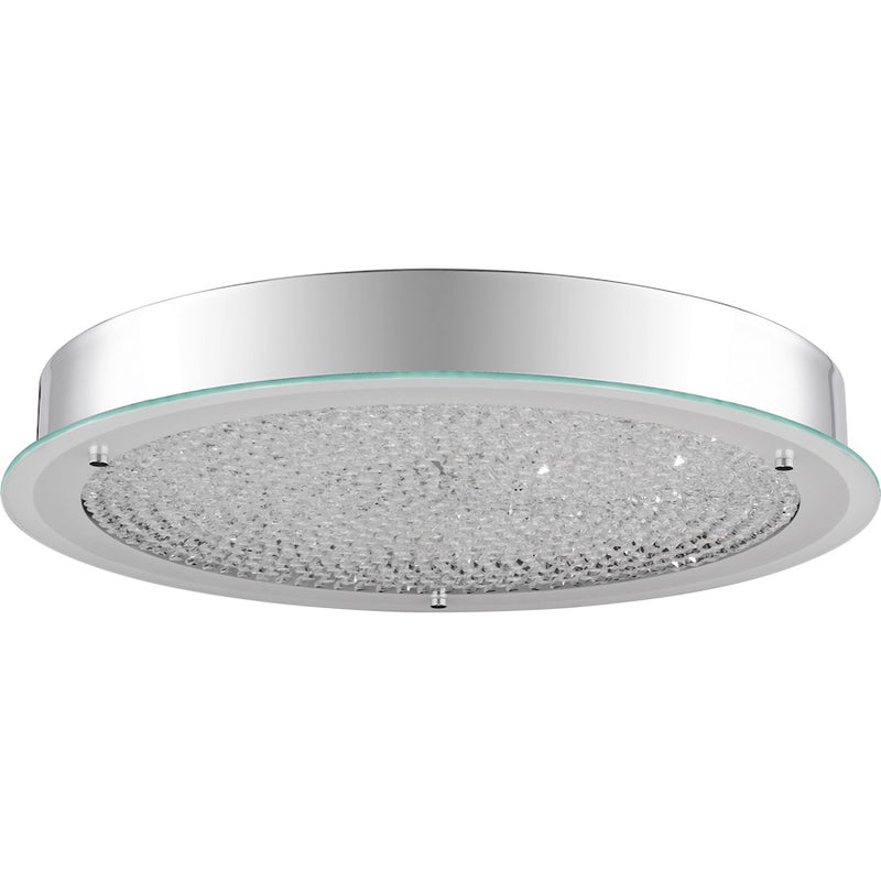 Quoizel Blaze Flush Mount, Polished Chrome