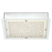 Quoizel Platinum Blaze Light Flush Mount, Polished Chrome