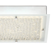 Quoizel Platinum Blaze Light Flush Mount, Polished Chrome