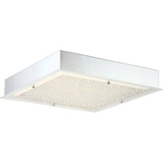 Quoizel Platinum Blaze Light Flush Mount, Medium, Polished Chrome