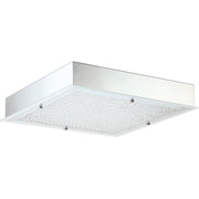 Quoizel Platinum Blaze Light Flush Mount, Medium, Polished Chrome