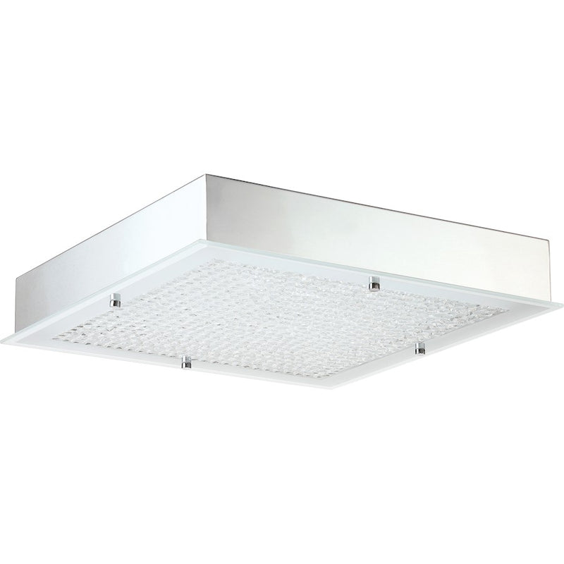 Quoizel Platinum Blaze Light Flush Mount, Medium, Polished Chrome