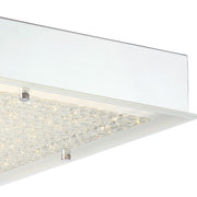 Quoizel Platinum Blaze Light Flush Mount, Medium, Polished Chrome